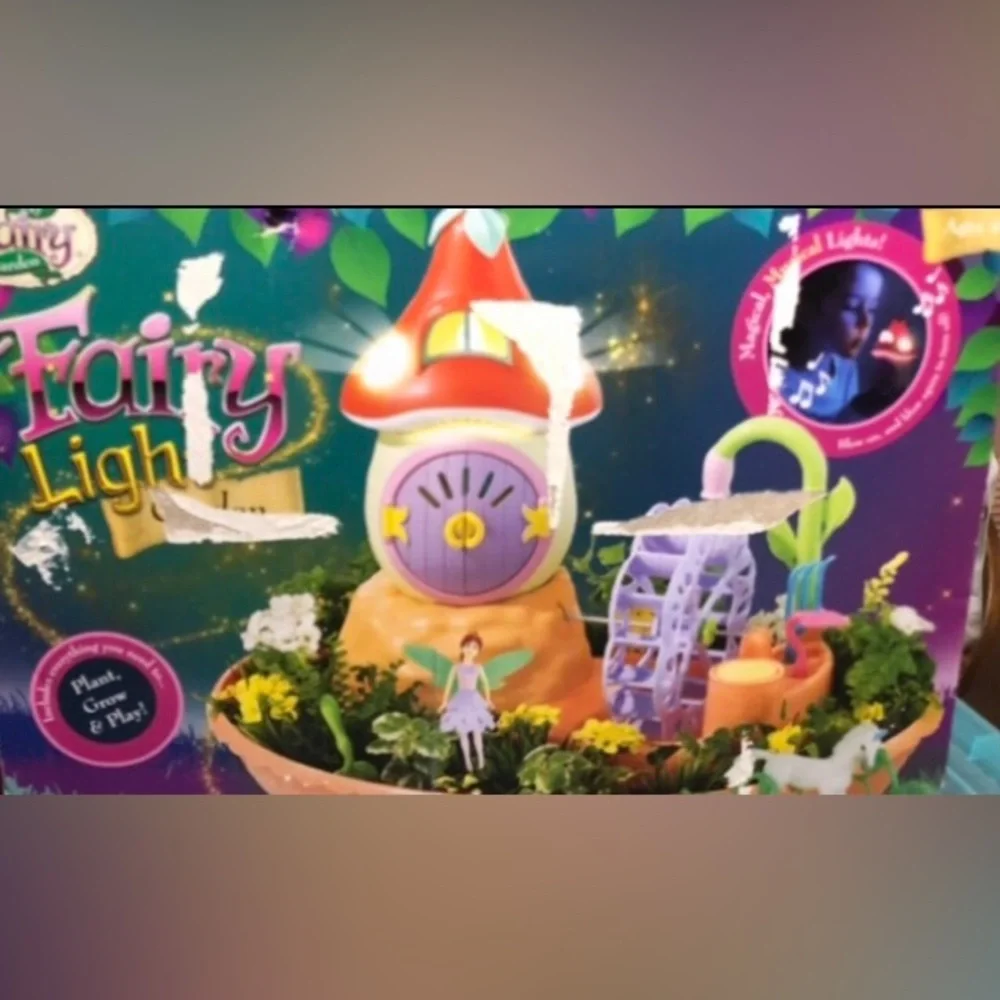PlayMonster My Fairy Garden Fairy Light Treehouse, Interactive Light-Up Garden